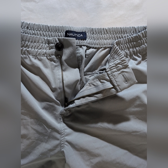 NAUTICA Shorts Mens Small Gray Short Classic Fit - Picture 4 of 7